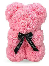 Rose Teddy Bear - Love in Bloom!